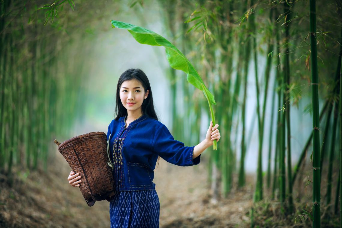 A dreamy silhouette for a light heart