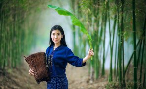 A dreamy silhouette for a light heart